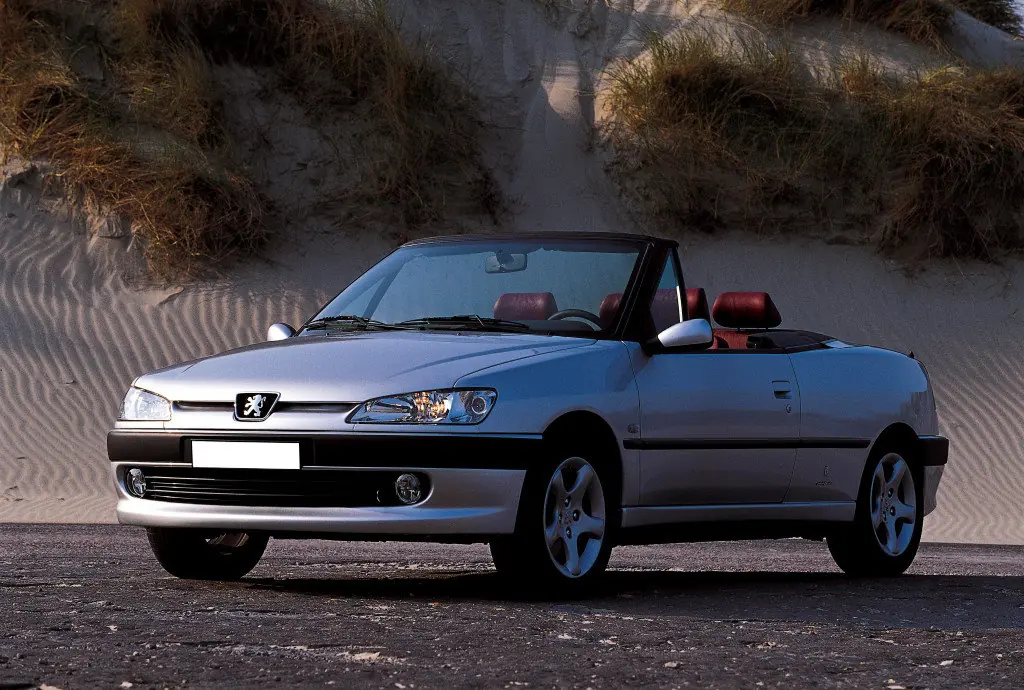 Peugeot 306 (7D) 1 поколение, рестайлинг, открытый кузов (05.1997 - 09.2002)